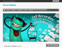 Tablet Screenshot of clevermobile.net